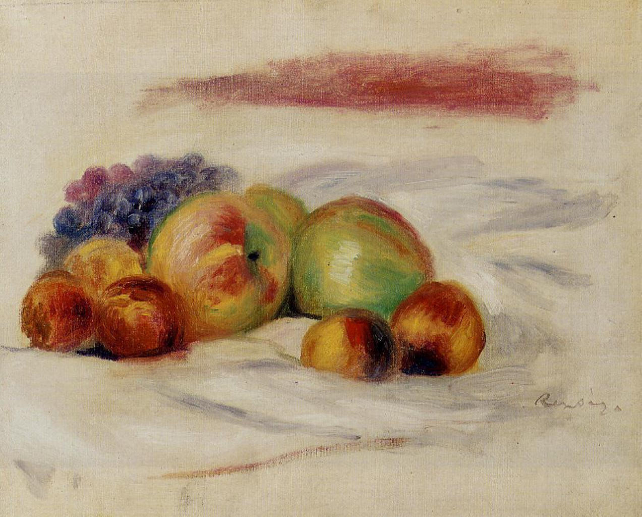 Apples and grapes 1910
